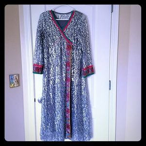 Silver sequin 3 piece suit